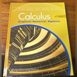 Like new! AP Calculus Textbook. Fifth edition